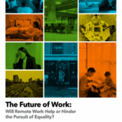 Who has benefited from remote and hybrid work models