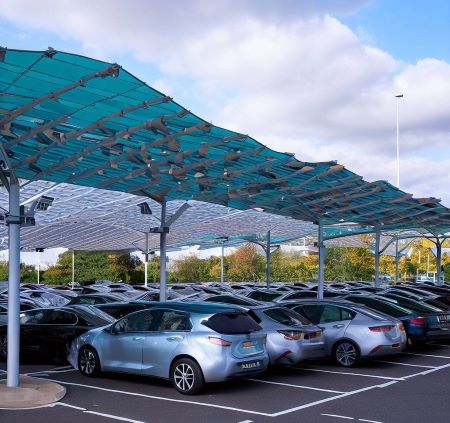 Solar Thin-Film Panels: The Perfect Renewable Energy Solution for Car Parks  Canopies - Haptic